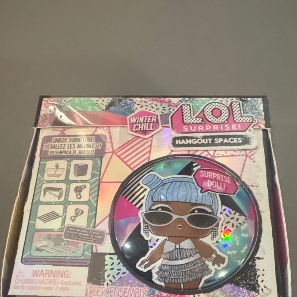 L.O.L. Surprise! Winter Chill Hangout Spaces Doll - Blue and Silver